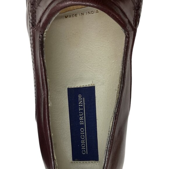 Giorgio Brutini Burgundy Loafers